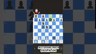 WARNING: This Opening Trap Gets CRAZY!!!! #chess #chessimprovement