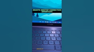 How To Open Remote Desktop Connection || #windows #shortcutkeys #tech #shorts