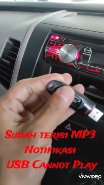3 langkag mengatasi masalah USB tidak bisa play di head unit.