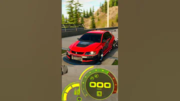 На что способен Лансер Эво Шона Босуэла из Тройного Форсажа в NFS Unbound - Прыжки в длину