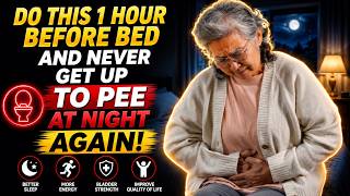 This 2-Minute Bedtime Routine Stops Nighttime Urination After 60! #seniorhealth