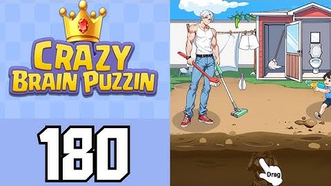 Crazy Brain Puzzle Level 180 Mud Goddess | Game Walkthrough