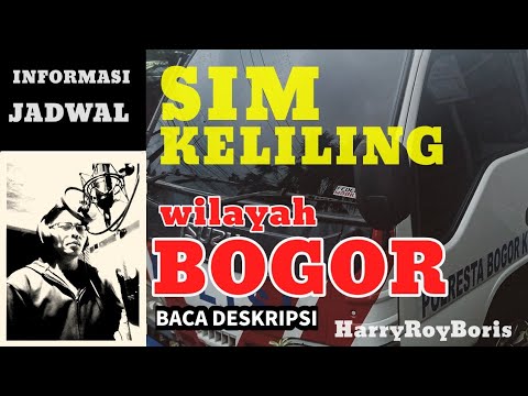 Jadwal SIM Keliling Wilayah Bogor Biar Gak Kehabisan Kuota Baca Deskripsi Di Bawah.