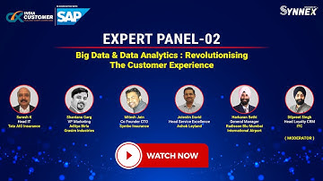 Panel Discussion on Big Data & Data Analytics: Revolutionising the Customer Experience at #icxsa2023