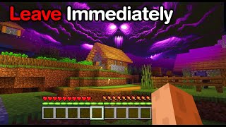 If Your Minecraft World Is Always Dark, LEAVE IMMEDIATELY (Minecraft Creepypasta) by Drewsmc 2,220 views 1 month ago 8 minutes, 4 seconds