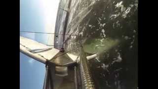 Lost Balance While Moth Sailing