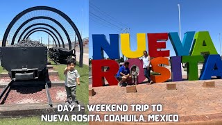 DAY 1- Weekend to Nueva Rosita Coahuila, Mexico/ Bakery, Food, Plaza