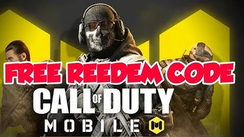 Call of Duty mobileToday Reedem Code Free | CODM free reedem code today