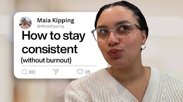 How to Stay Consistent on Social Media (Without Burnout!) | Content Creator Tips