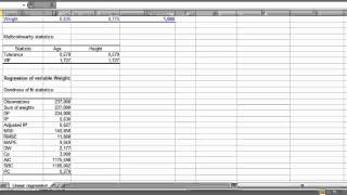 xlstat vs. graphing calculator