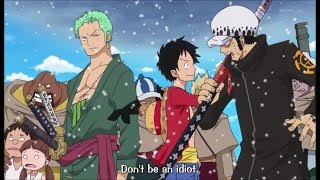 Law To Luffy - They are The Enemy!! (EPIC SCENE) - One Piece [HD]