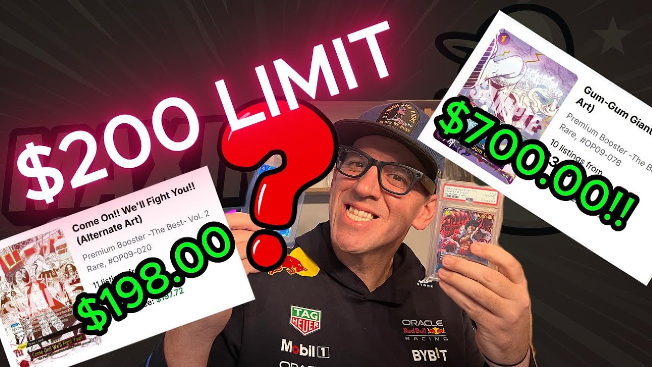 $200 One Piece PRB-02 Challenge, if I Fail. I Give It Away