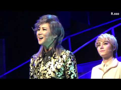 160515 뮤지컬 파리넬리 총막공 무대인사 03 (닭이되어보아요+내일이오면+오!파리넬리) 박소연배우