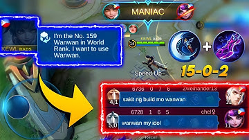 THE BEST CRIT HACK BUILD FOR WANWAN!(MUST WATCH AND TRY) - MLBB
