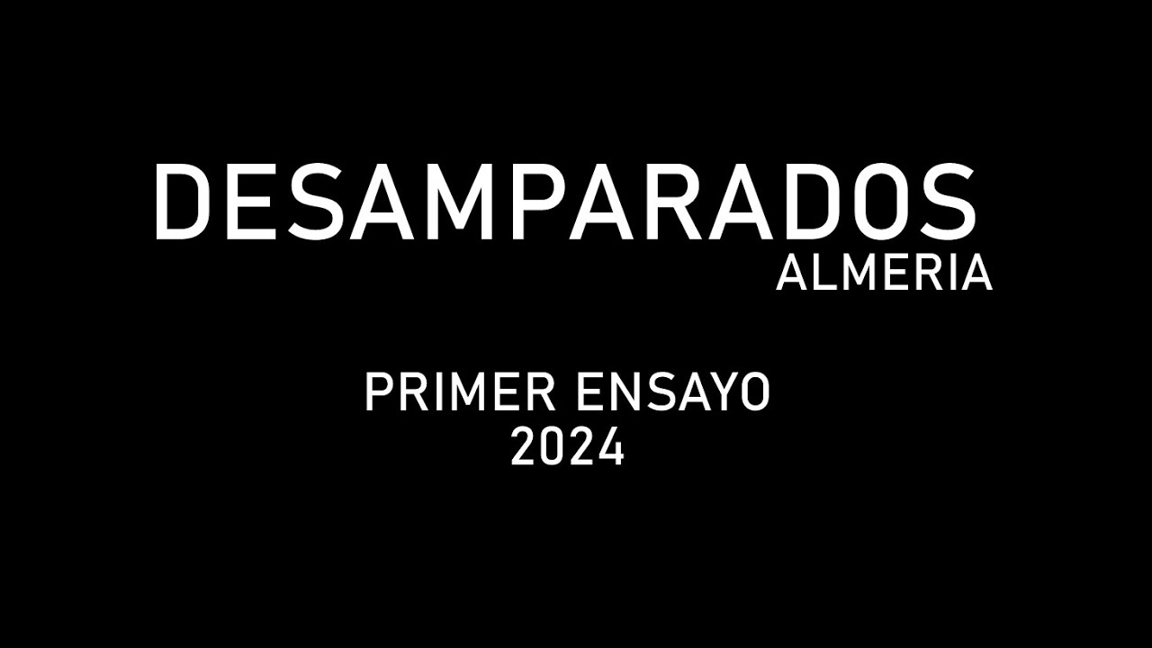 Ensayo paso de palio Desamparados Almeria 2024