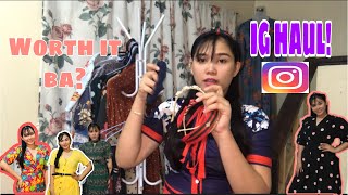 Vlog#5| INSTAGRAM HAUL|MY DRESS COLLECTION (Worth it ba?)| Lyn Banasing!