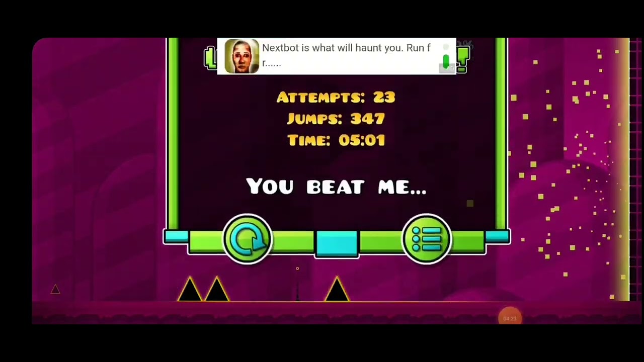 I beat this level on Geometry Dash - YouTube