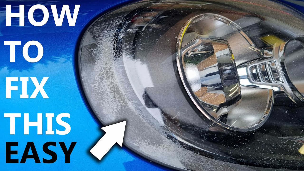 Flaking Clear Coat - Vivid Headlight