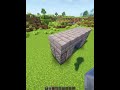 Hidden piston door #minecraft
