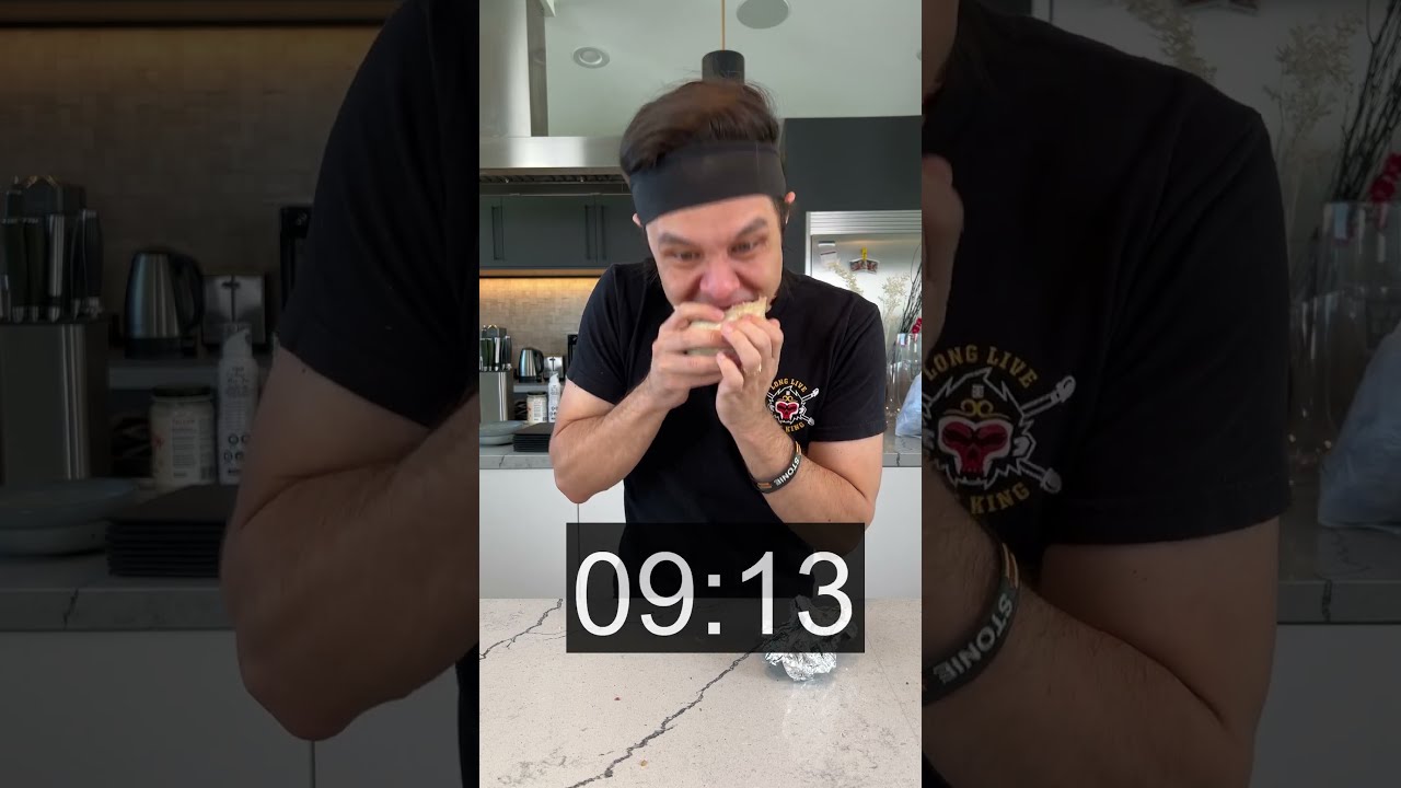 Fastest Burrito Ever Eaten