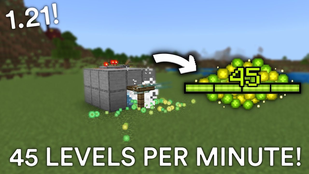 NEW BEST EVER XP FARM in 1.21 Minecraft Bedrock !