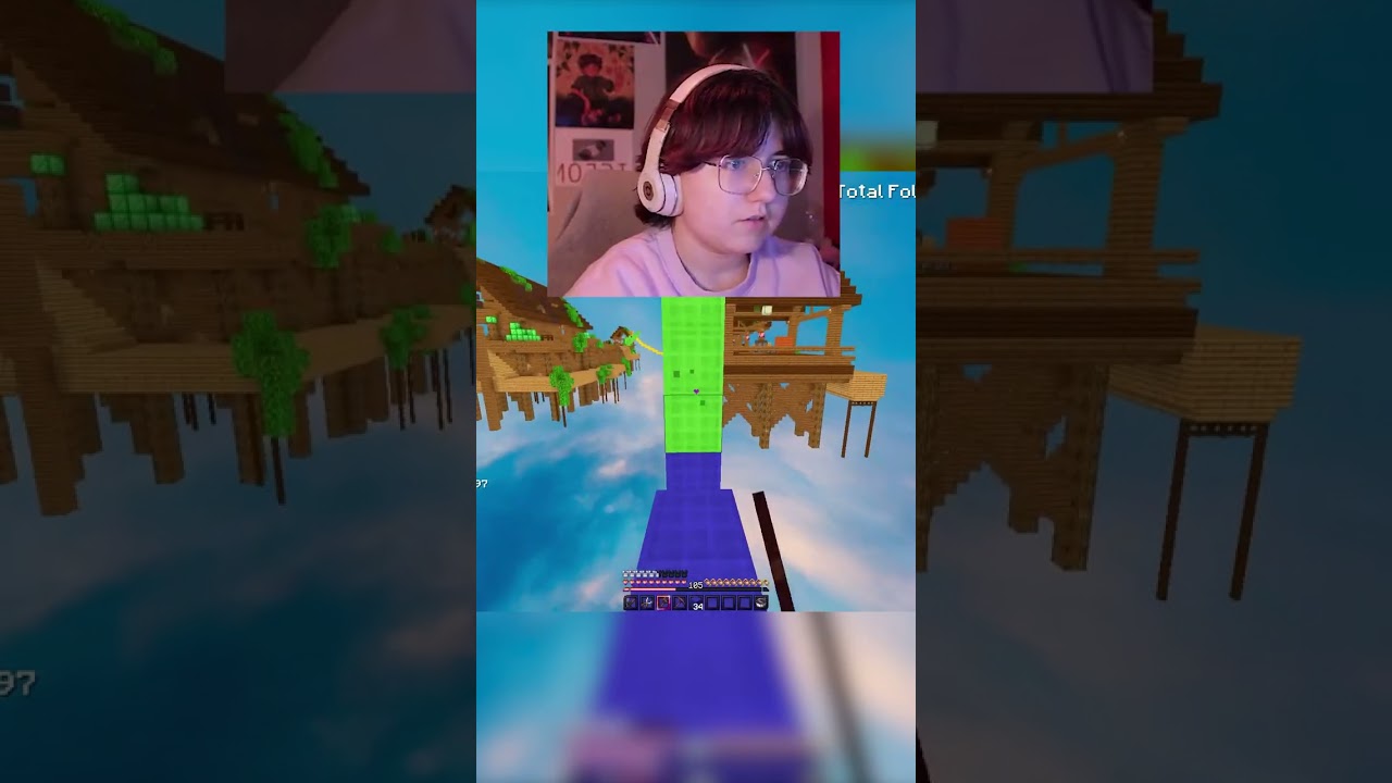 I nearly ruined my Bedwars game... #shorts