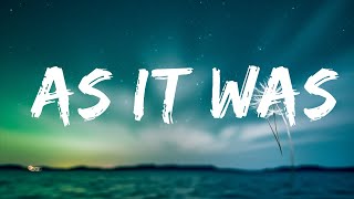 Harry Styles - As It Was (Lyrics) | Top Best Songs