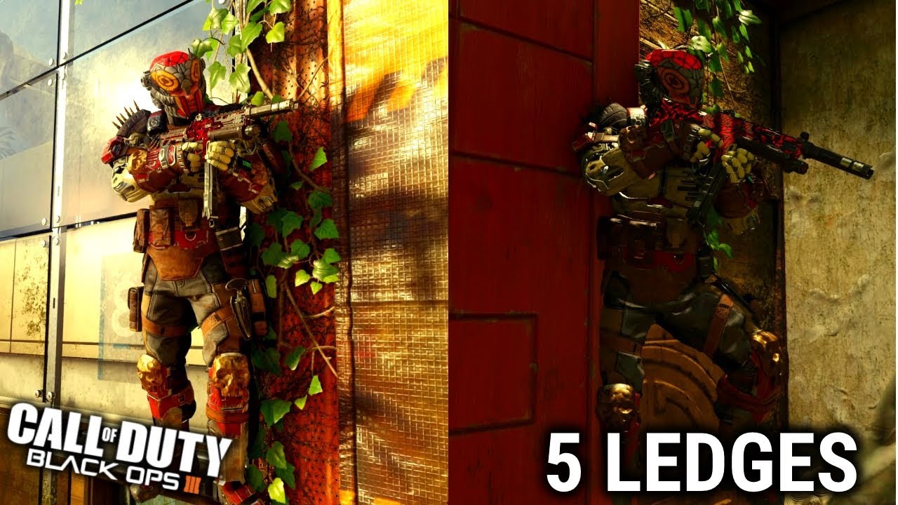 »» 5 Ledges & High Ledges | Evac & Gauntlet ▬  Black ops 3 Glitches ▬ CRDoritos ««