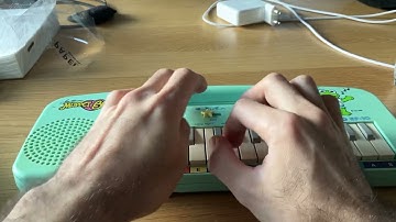 Casio EP-10 Demo Muppet Babies Synthesizer