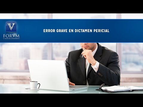 Error grave en