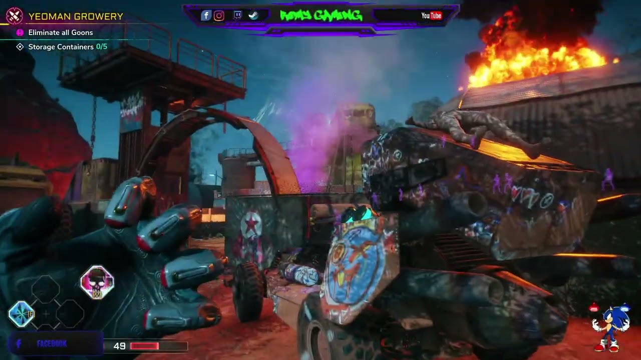 Rage 2 Gameplay Walkthrough - Loosum hedger & Mutant Bash TV [4KHD]