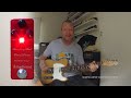 One Control Strawberry Red Overdrive Guitar Pedal : video thumbnail 3