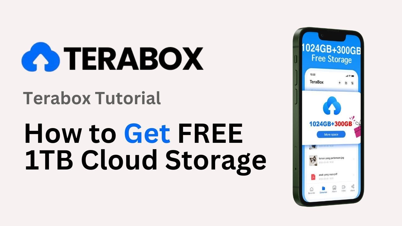 How to Get FREE 1TB Cloud Storage on Terabox (2024) - YouTube