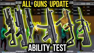 All 7 Guns Changes in New Update - | Before VS After - Free Fire New Update