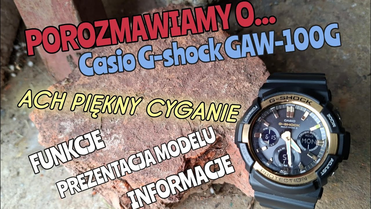 Casio G-Shock GAW-100G: Features, details, and model showcase