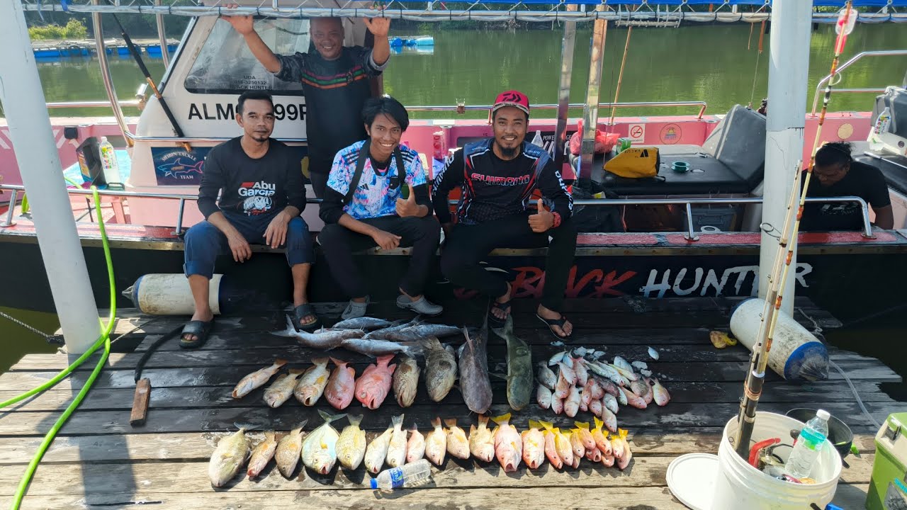 Bottom perairan pulau jarak bersama tekong [UDA BLACK HUNTER] 21/6/25