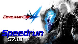 Devil May Cry 4 Speedrun in 57:19 | Any% | Devil Hunter