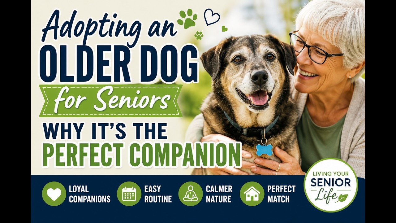 Adopting an Older Dog: A Perfect Companion for Seniors 4 YouTube player