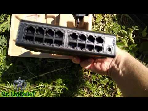 КОММУТАТОР DLINK DES-1016A С 16 ПОРТАМИ 10-100 МБ РАСПАКОВКА