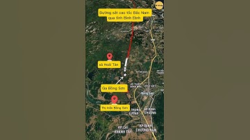 Đường sắt cao tốc Bắc Nam đoạn qua tỉnh Bình Định