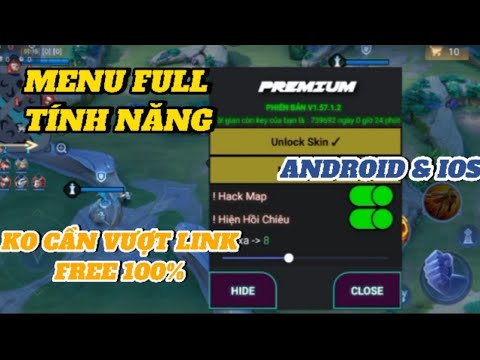 Cập Nhật Bản Mi��n Phí Không Cần Đăng Nhập – Hack MapMod SkinMenu Full Tính Năng Mới Cho ANDROID và IOS
