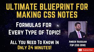 Ultimate Blueprint for Making CSS Notes