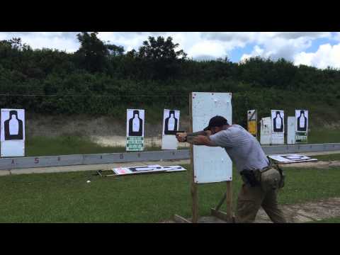 Engaging Moving Target From Cover