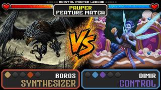 Boros Synthesizer vs Dimir Control | MTG Paper Pauper Gameplay