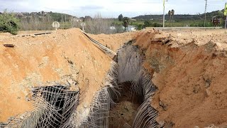 Crater tears key bridge in south Lebanon after Israeli strike | AFP