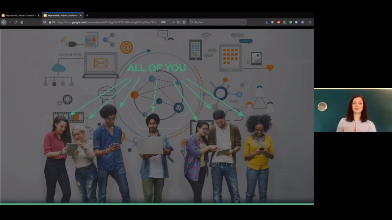 Virtual IMC Alumni Conference |  Keynote Romana Gammer
