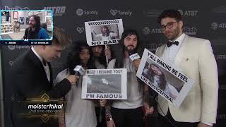 Moist minions invade the streamer awards | Moistcr1tikal