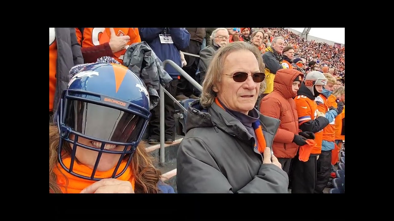 Bronco playoff w Dad and Son!  Best day ❤️