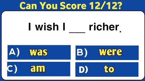 "Only 1% Can Answer These Grammar Questions Correctly!"| Can you pass this test?|