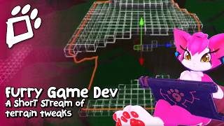 Terrain Tweaks | Furry Game Development (#34) [Lune Snowtail]